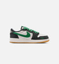 Air Jordan 1 Retro Low OG Phantom And Pine Green Grade School Lifestyle Shoe - Phantom/Pine Green/Black Free Shipping