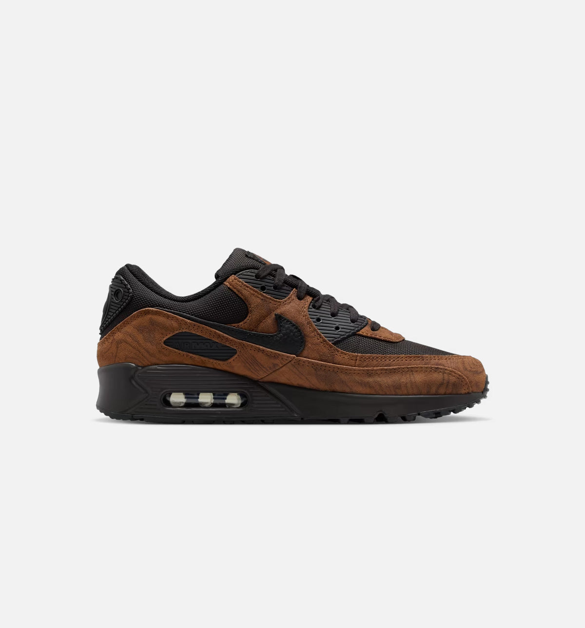 Air Max 90 Premium Mens Lifestyle Shoe - Light British Tan/Velvet Brown/Black