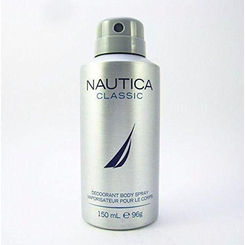 NAUTICA CLASSIC DEODORANT BODY SPRAY 5.0 oz for Men