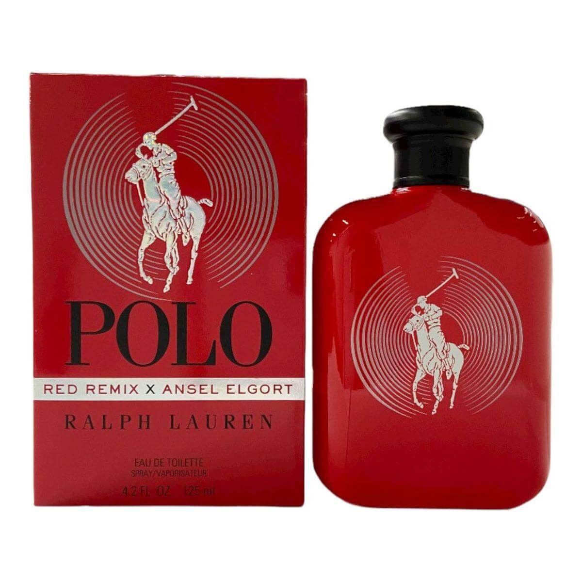 Ralph Lauren Polo Red Remix X Ansel Elgort Men EDT 4.2 oz New Box
