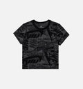 NSW Slim Womens Short Sleeve Shirt- Black