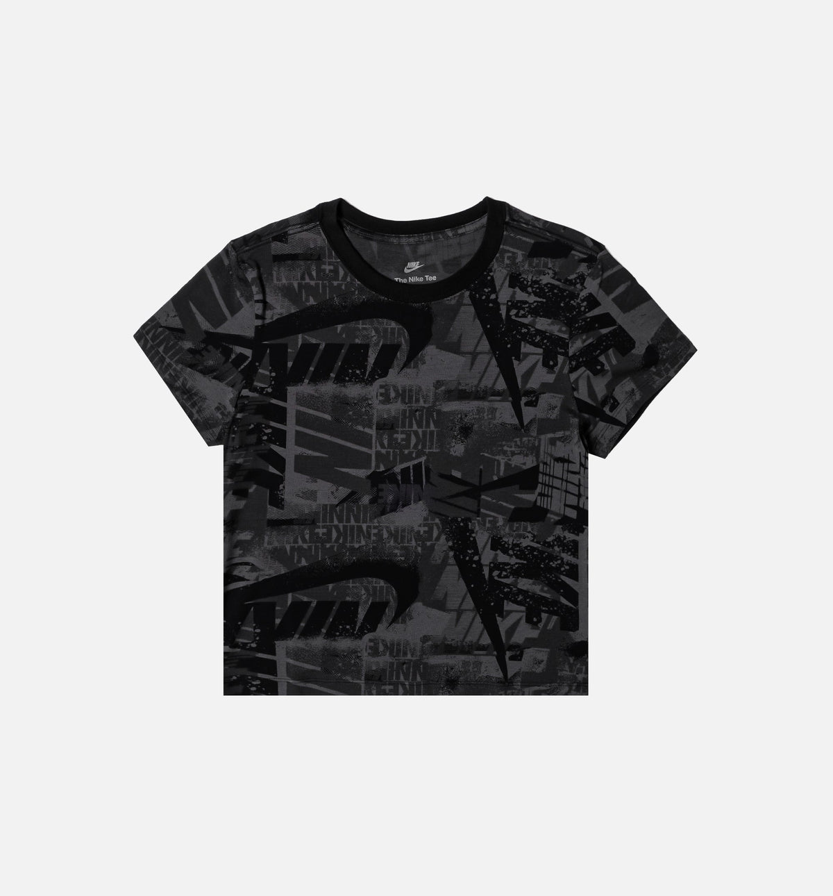 NSW Slim Womens Short Sleeve Shirt- Black