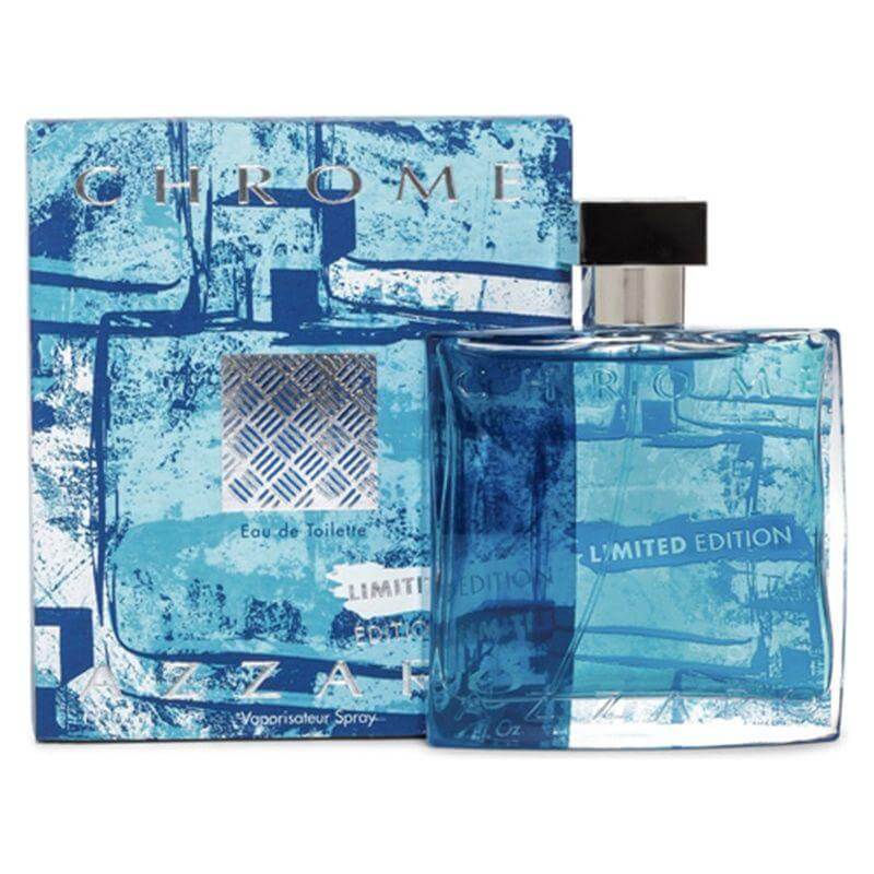Loris Azzaro Chrome Limited Edition Men EDT 3.3/3.4 oz New Box
