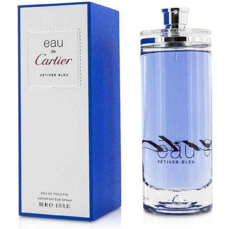 Cartier Eau De Vetiver Bleu Men EDT 6.7/6.8 oz New Box