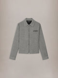 AMIRI HOUNDSTOOTH BLOUSON - Black