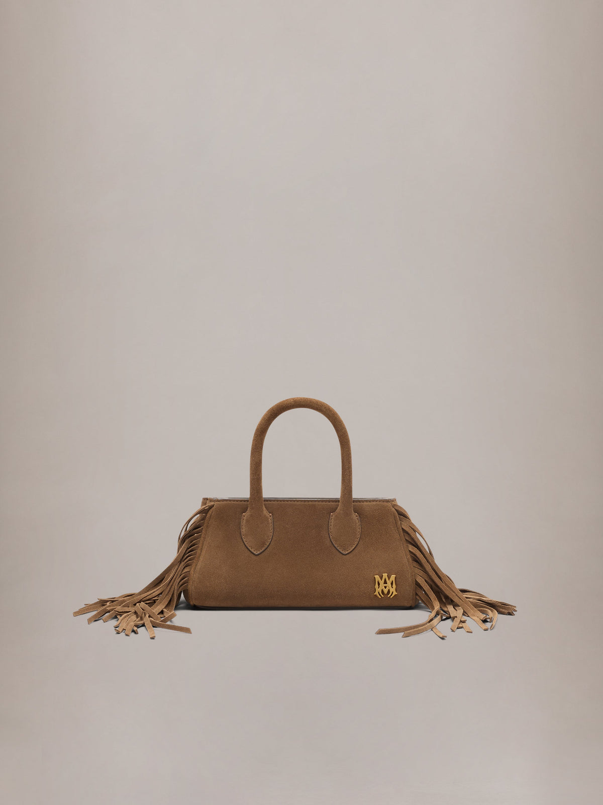 WOMEN - WOMEN'S SUEDE FRINGE MICRO HONEY BAG - Brown