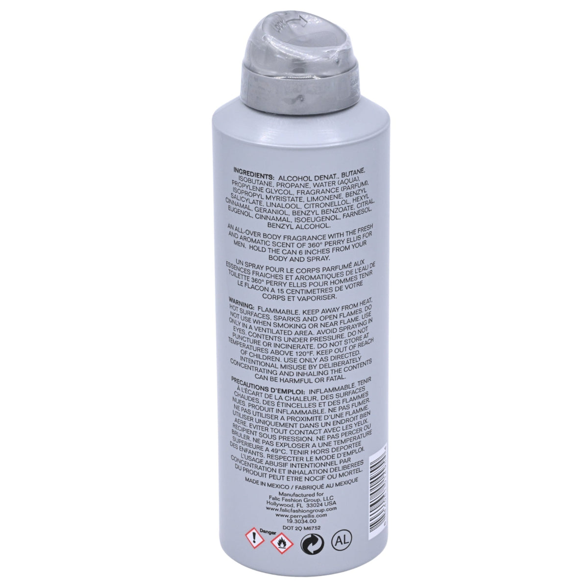 360 Men by Perry Ellis 6.8 oz Deodorizing Body Spray