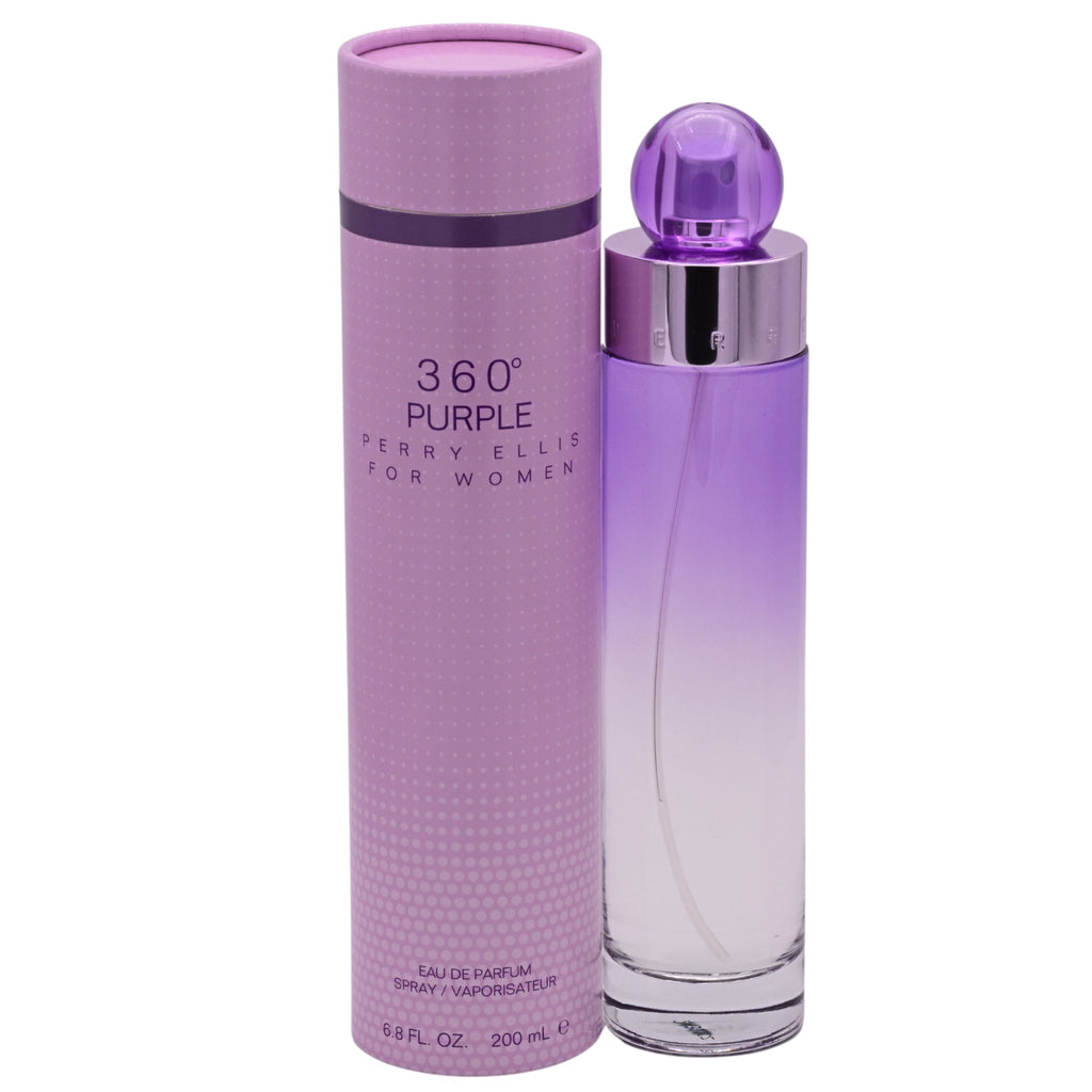360 PURPLE by Perry Ellis 6.7 / 6.8 oz EDP Perfume For Women NEW IN BOX