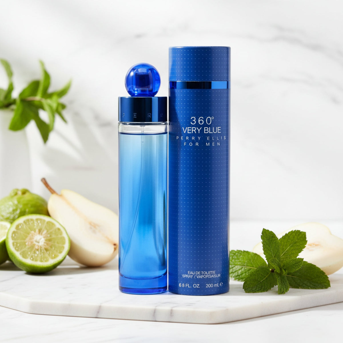360 Very Blue by Perry Ellis cologne for Men EDT 6.7 / 6.8 oz New in Box