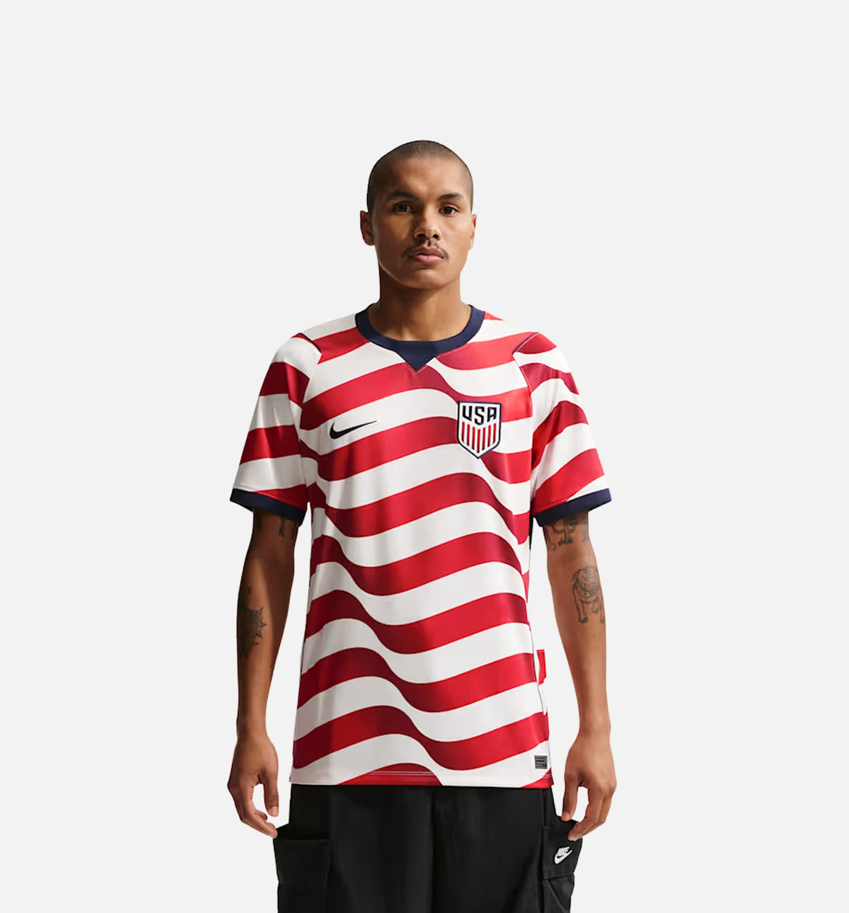USMNT 2026 Stadium Home Dri Fit Replica Mens Jersey - Sail/Midnight Navy/Midnight Navy