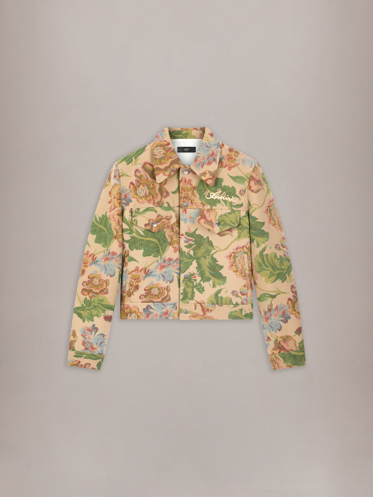 FLORAL TAPESTRY JACKET - Pale Rose