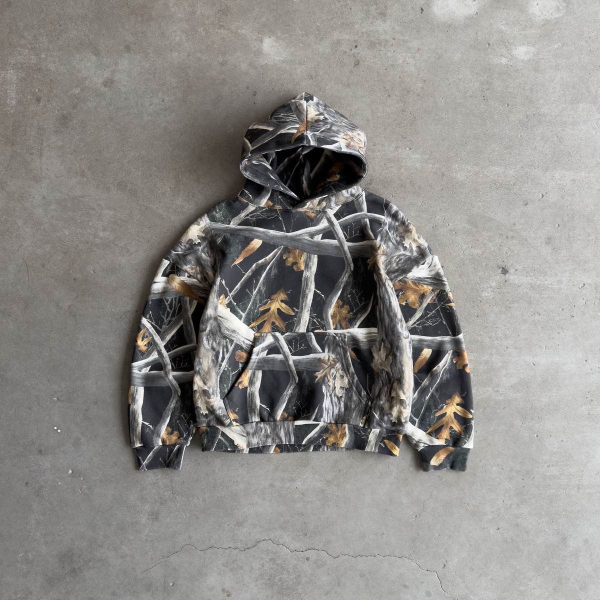 Black Tree Camo Hoodie