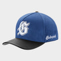 Insignia Leather/Suede Hat (Royal/Black)