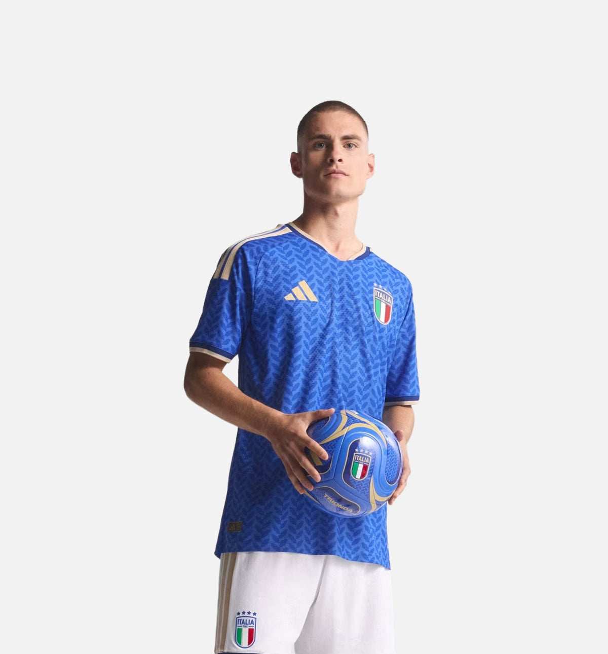 Italy 26 Home Authentic Mens Jersey - Bold Blue