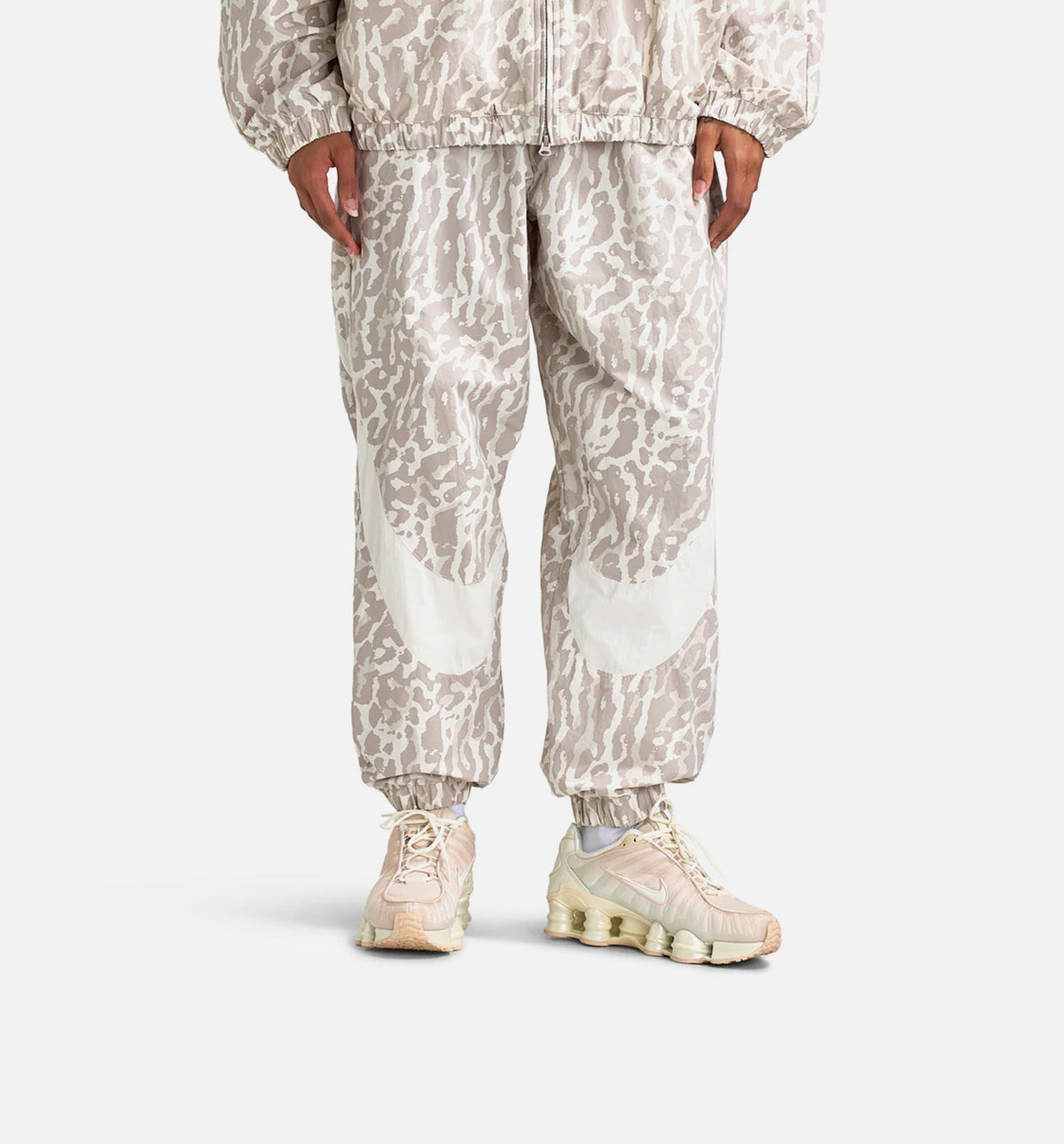 NSW Woven Printed All Over Womens Pant - College Grey/Sail