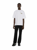 OFF WHITE Industrial Arrow Skate T-Shirt WHITE 44MAA120F26J00Z