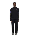 OFF WHITE Archigeography Arrow Skate Long Sleeve T-Shirt BLACK 44MAB09CF26J003