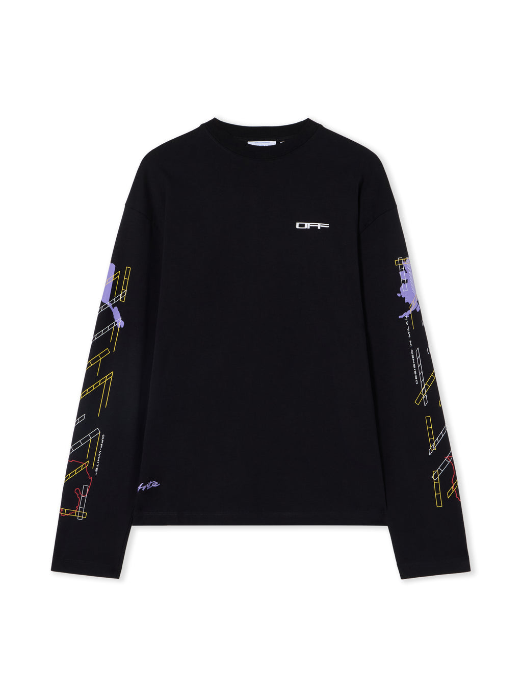 Archigeography Arrow Skate Long Sleeve T-Shirt