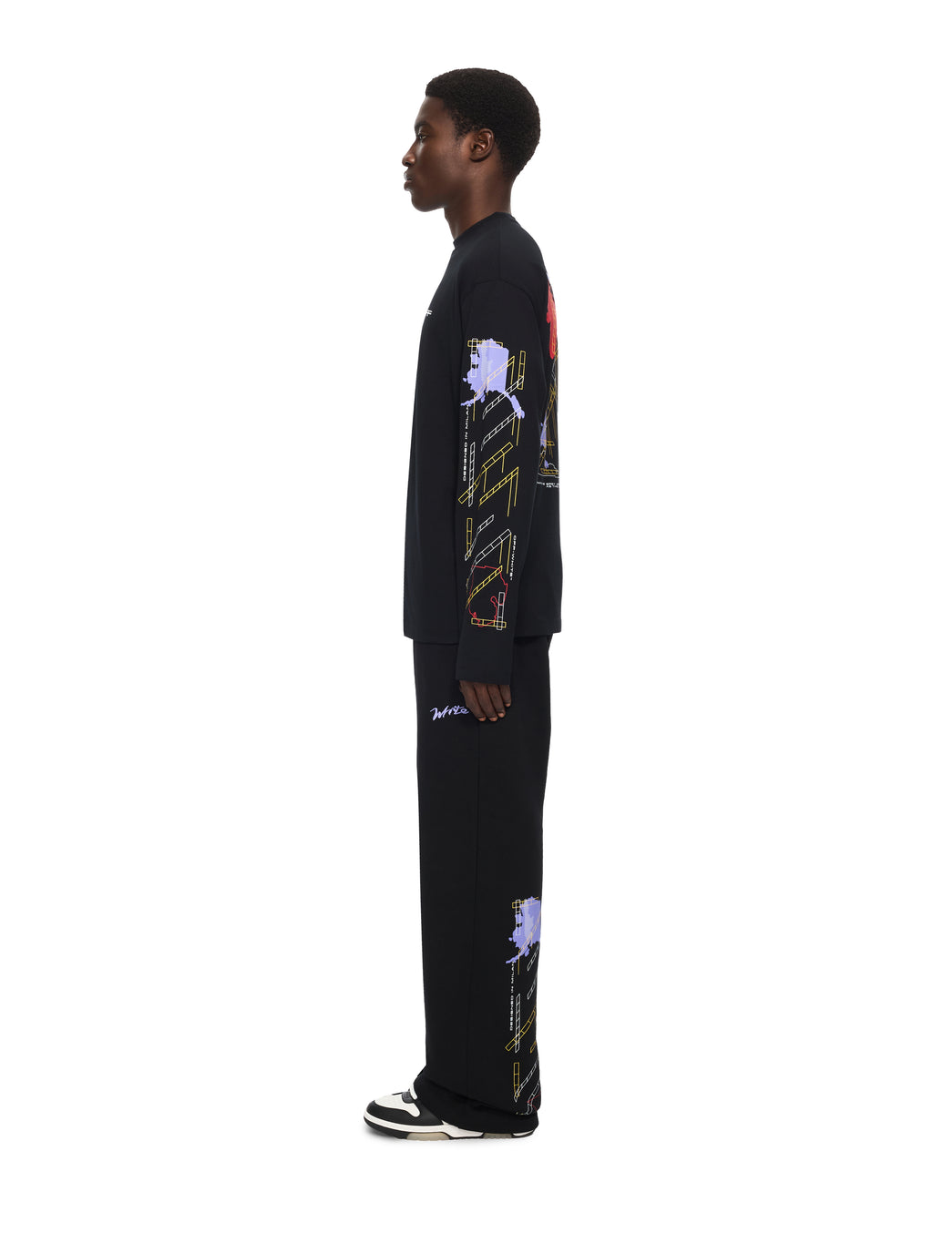 Archigeography Arrow Skate Long Sleeve T-Shirt
