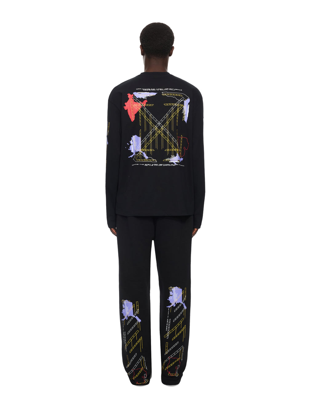 Archigeography Arrow Skate Long Sleeve T-Shirt
