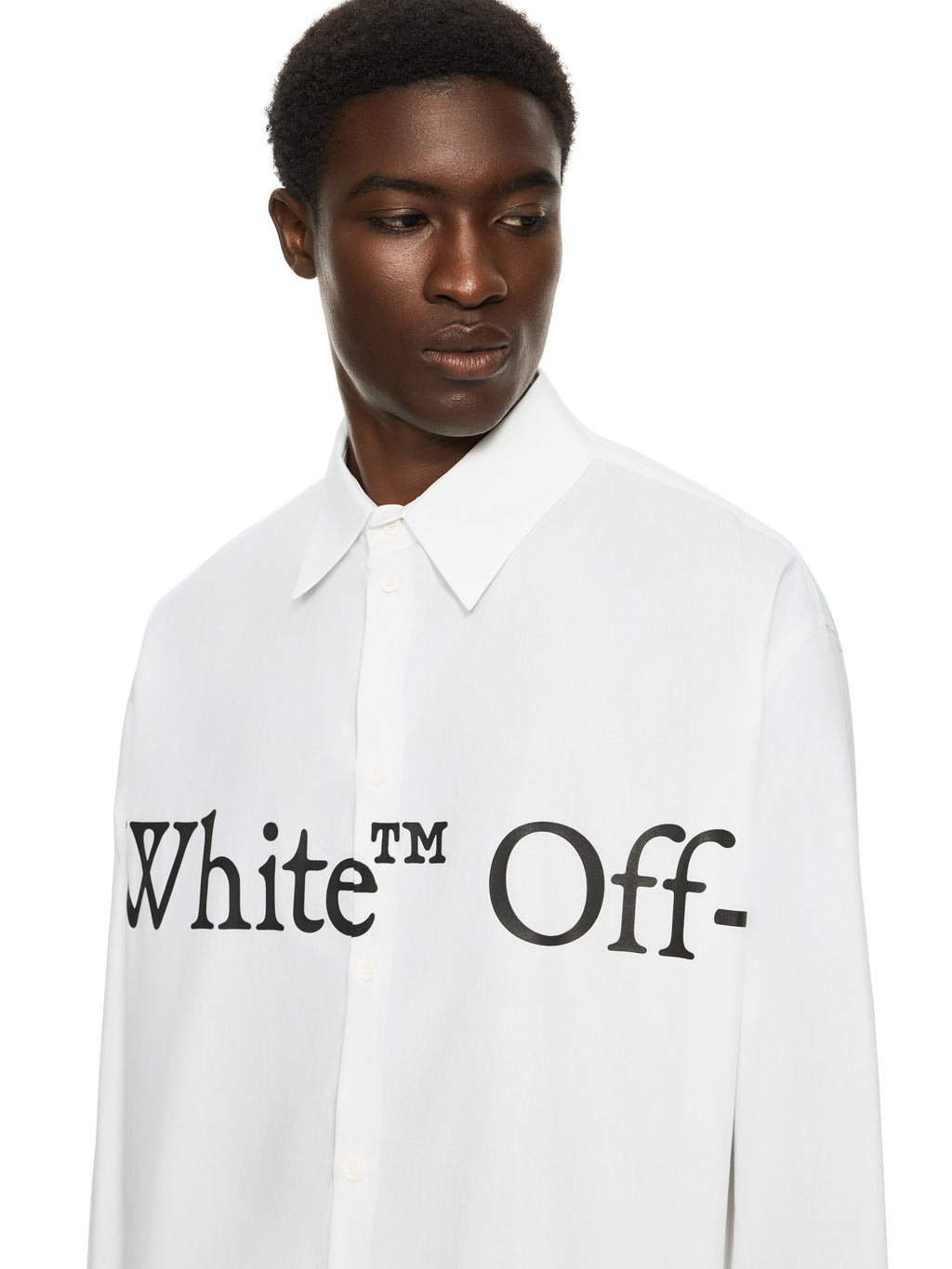 Bookish Scarf Poplin Overshirt