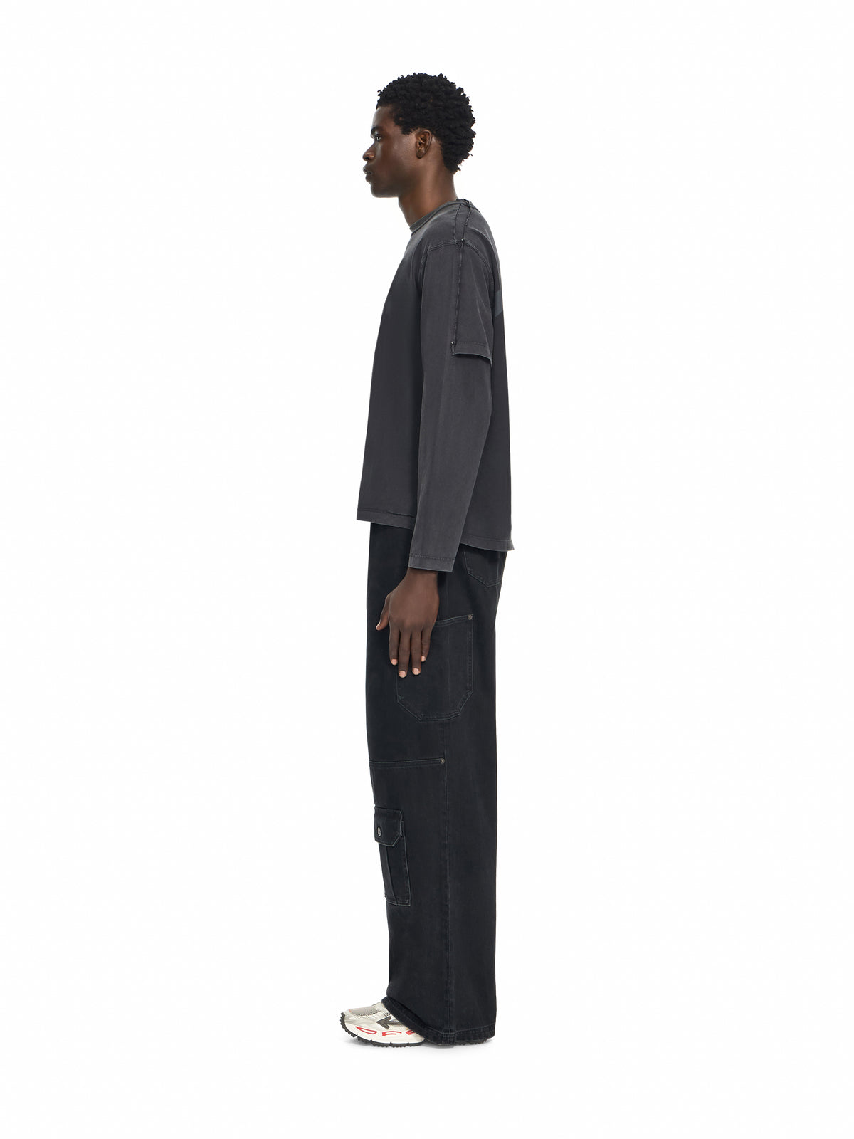Half Arrow Cargo Jeans