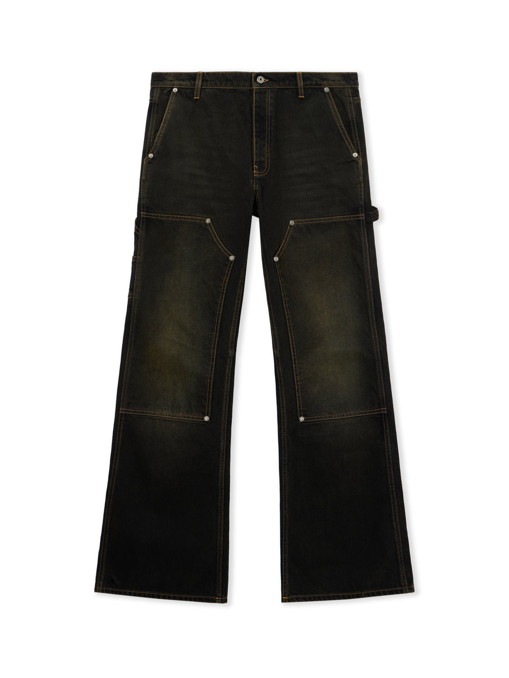 Half Arrow Flare Carpenter Jeans