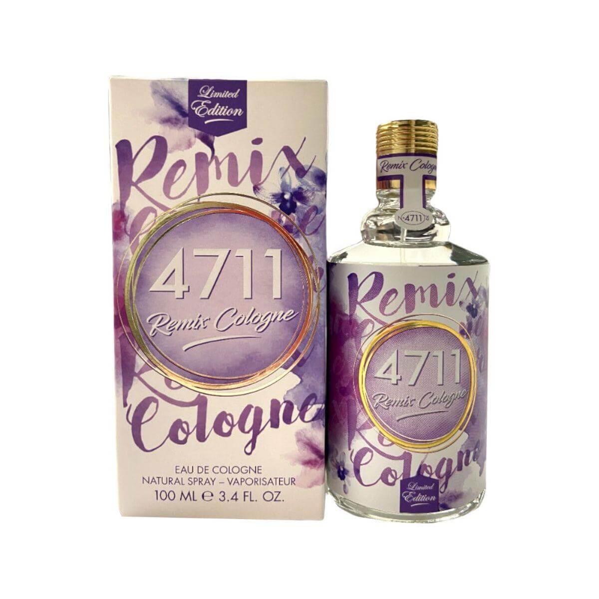 4711 Remix Lavender Limited Edition Unisex EDC 3.3/3.4 oz New Box