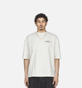 Chavarria Graphic Mens Short Sleeve Shirt - Off White