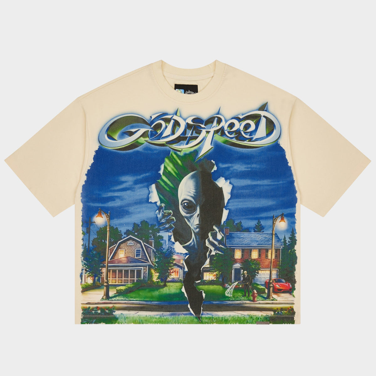 Neighborhood Watch T-shirt (Bone)