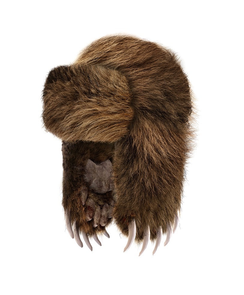 Bear Claw Hat Brown