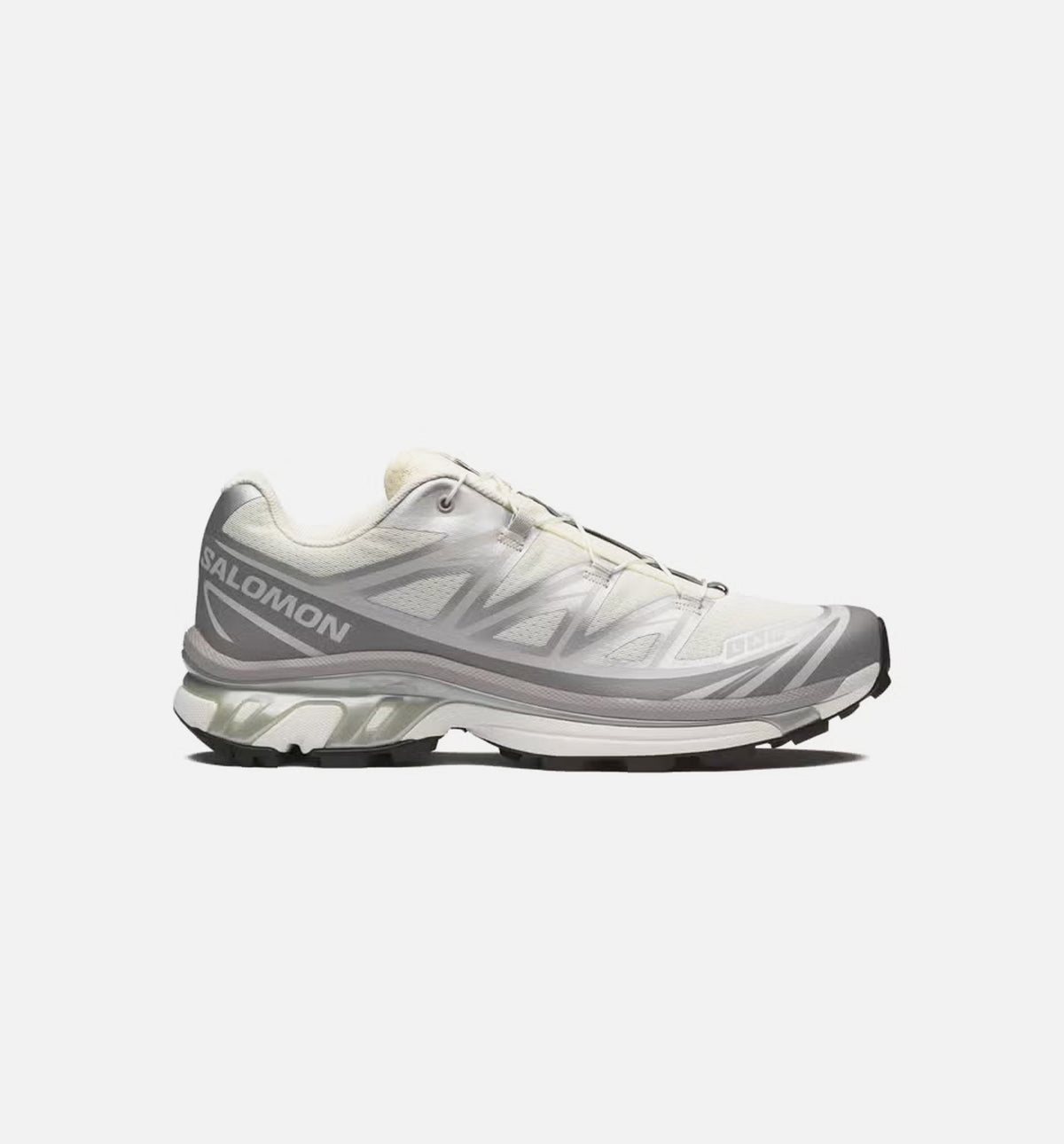 XT 6 Mens Lifestyle Shoe - Vanilla Ice/Footwear Silver/Lilac Ash