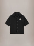AMIRI LASSO OVERSIZED CAMP SHIRT - Black