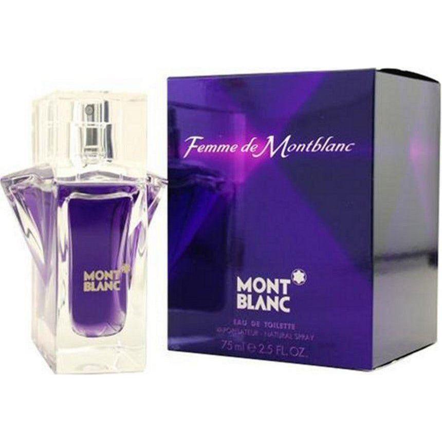 FEMME DE MONT BLANC by Mont Blanc for women 2.5 oz edt spray perfume NEW IN BOX