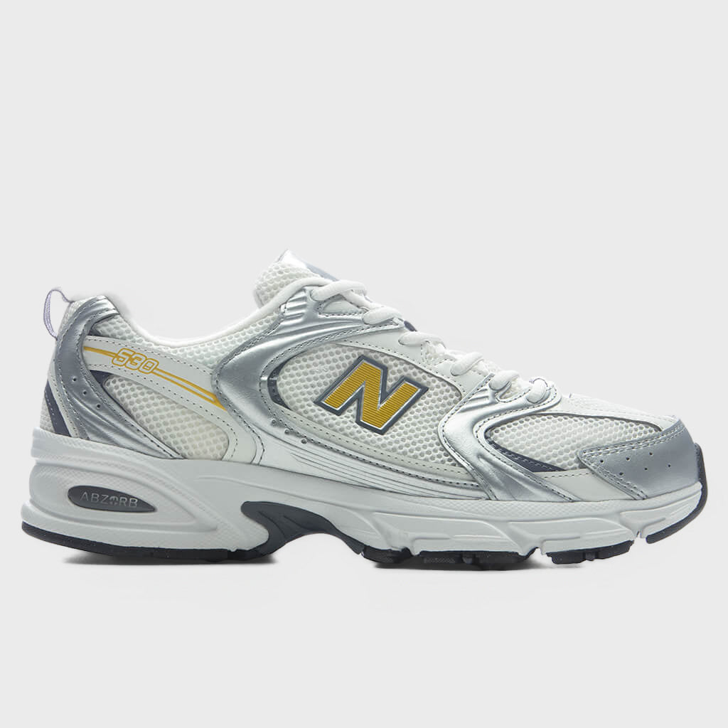 530 - Silver Metallic/Sea Salt