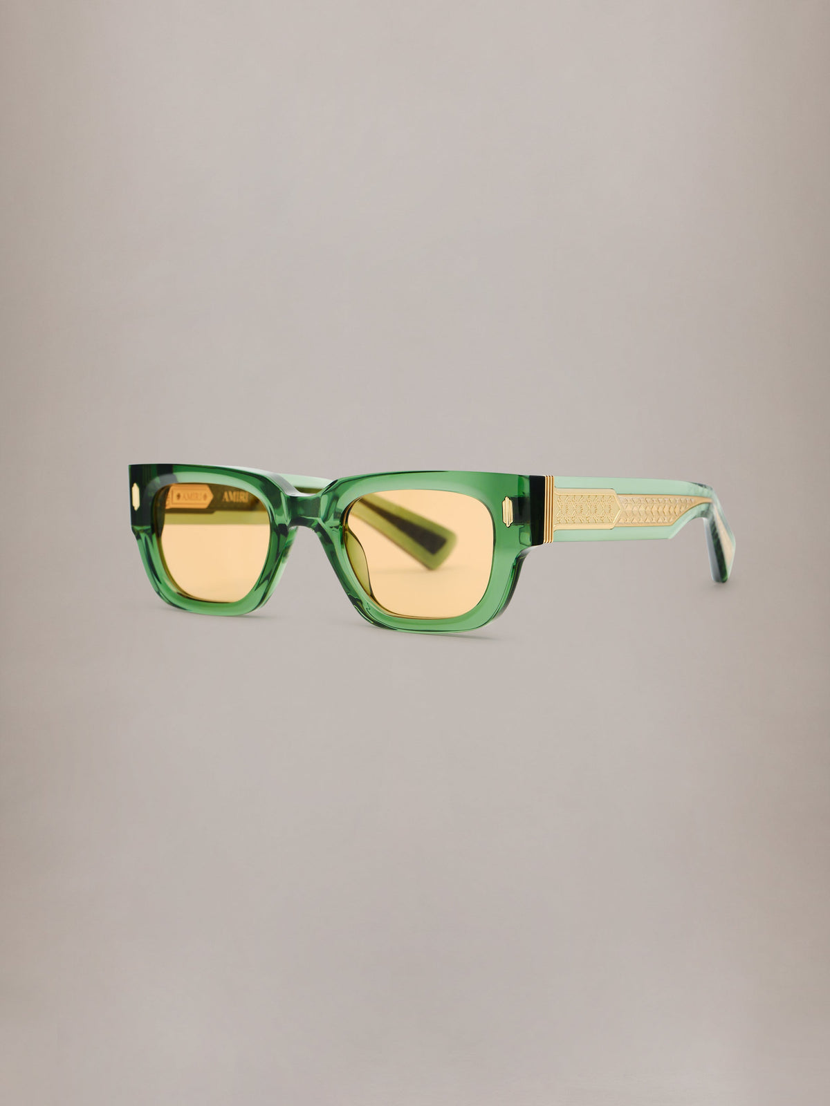 VENICE EXPOSED CORE WIRE - Transparent Green Brown Gold