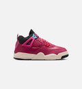 Jordan 4 Retro She's A Star Preschool Lifestyle Shoe - Sweet Beet/Off Noir/Chalk/Desert Pink