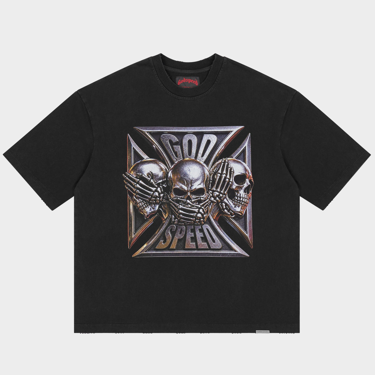 Omerta T-Shirt (Black Wash)