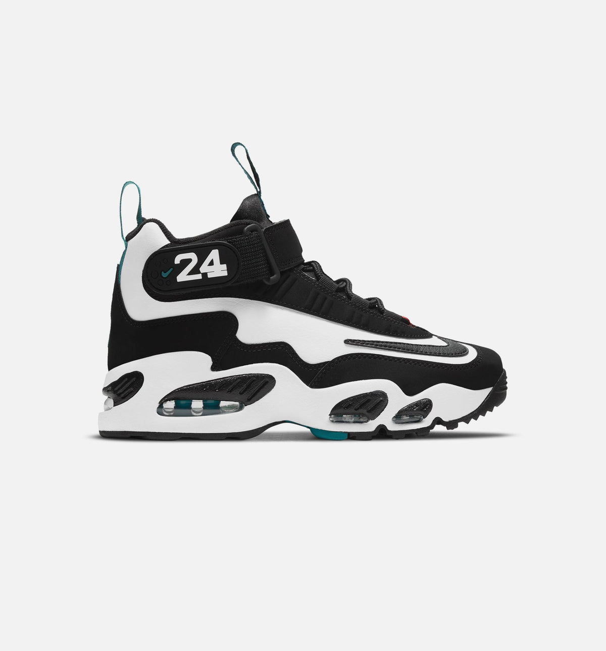 Air Griffey Max 1 Fresh Water Grade School Lifestyle Shoe - White/Black/Fresh Water