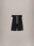 AMIRI PANELS KNIT SHORT - Black