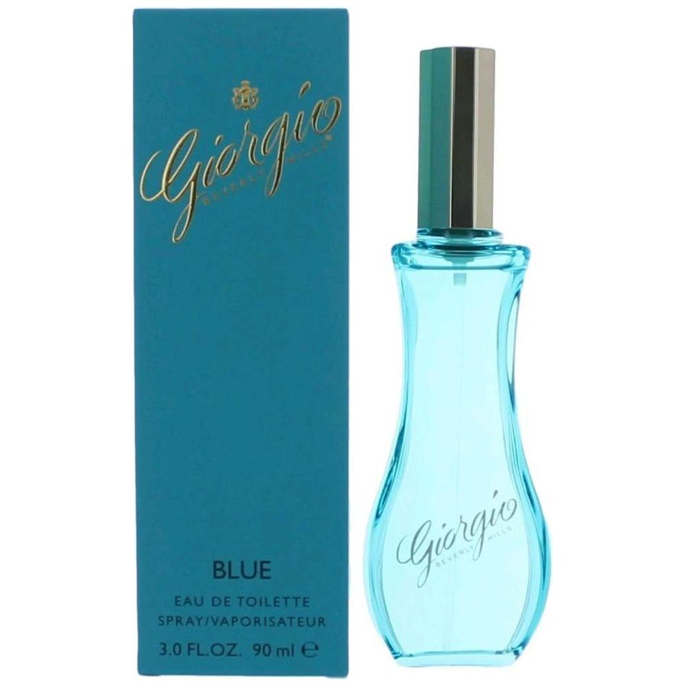 GIORGIO BLUE Giorgio Beverly Hills women perfume edt 3.0 oz NEW IN BOX