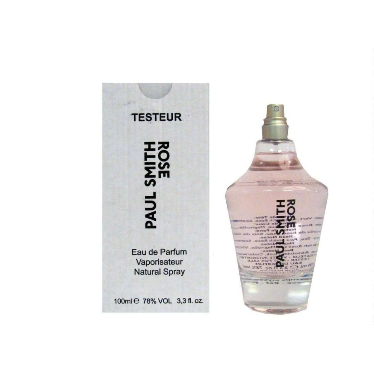 PAUL SMITH ROSE Perfume spray EDP Women 3.3 oz / 3.4 oz New tester