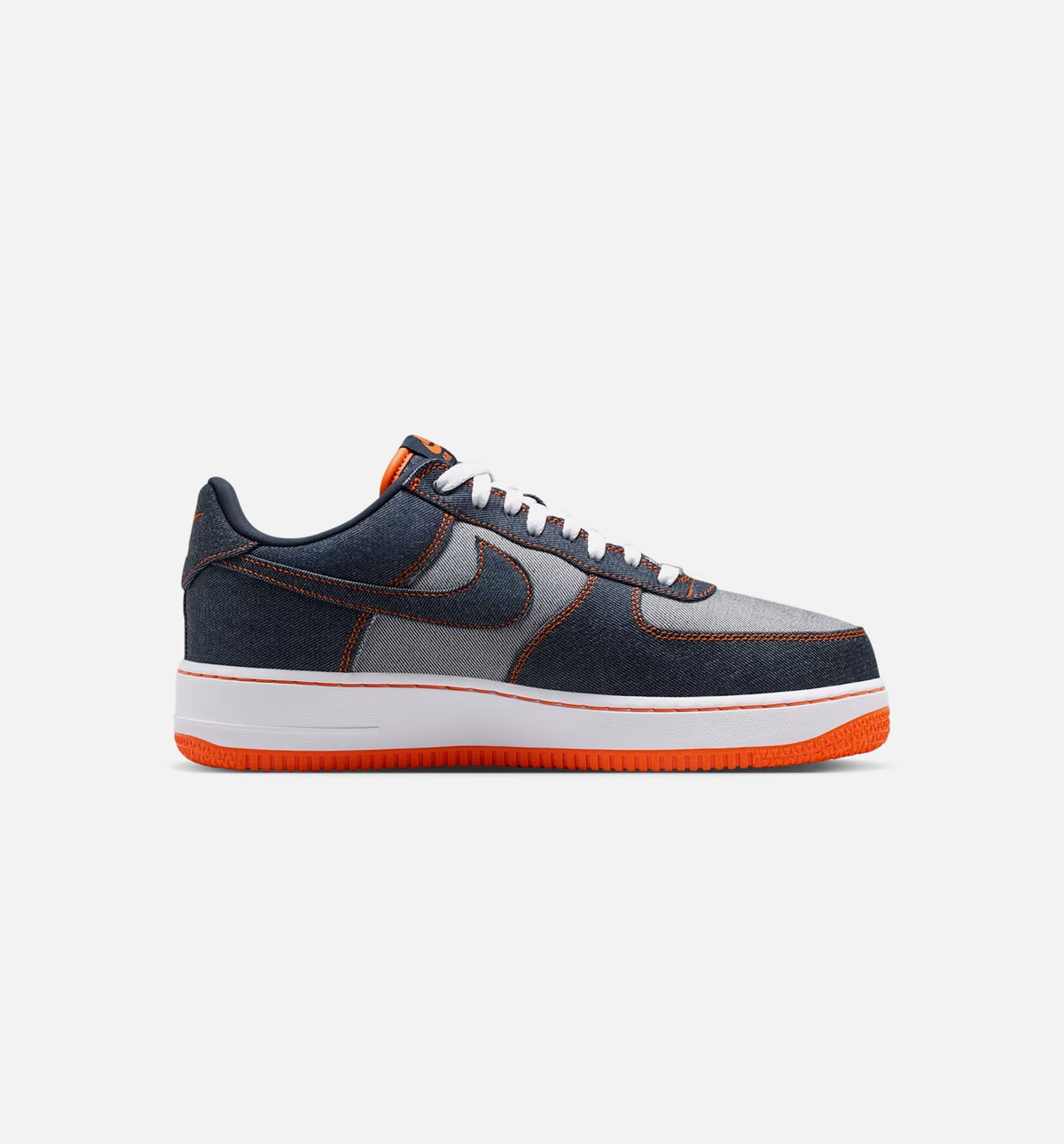 Air Force 1 Low Protro Obsidian And White Mens Lifestyle Shoe - Obsidian/Safety Orange/White