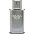 KOUROS SILVER by Yves Saint Laurent 3.3 EDT MEN 3.4 oz YSL New tester