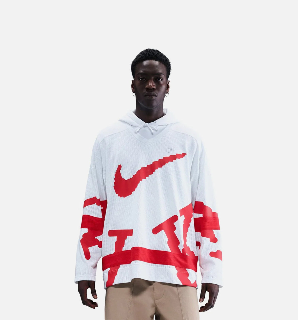 NSW Club Hockey Mens Jersey - White/Red