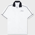 Fonda Del Sol Bowling Shirt - White/Black/Yellow