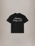 AMIRI HOLLYWOOD OVERSIZED TEE - Black