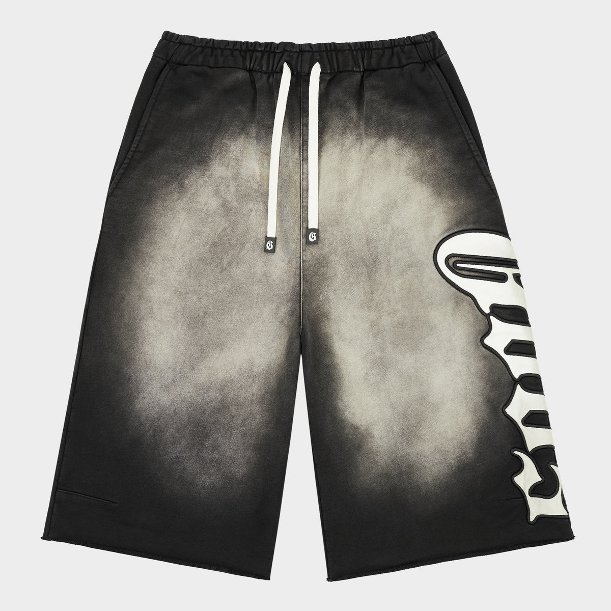 OG Logo 3QTR Shorts (Black/Wash)