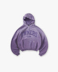 Represent Owners Club Zip Through Hoodie - Deep Purple