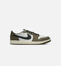 Air Jordan 1 Low OG Medium Olive And Summit White Mens Lifestyle Shoe - Medium Olive/Black/Summit White/Sail